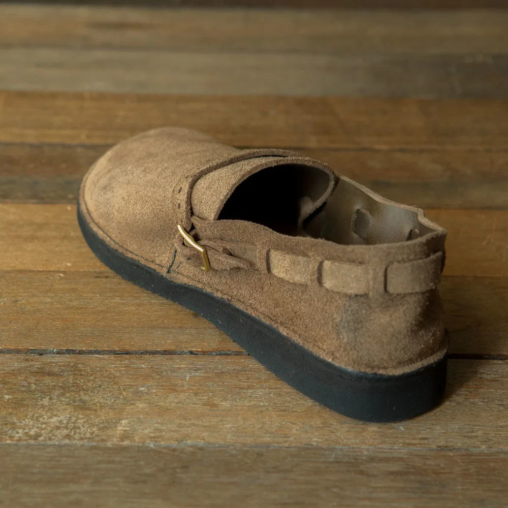 Мужские ботинки Rough-Out бежевого цвета "верблюд" от Aurora Shoe Co. — фото 2