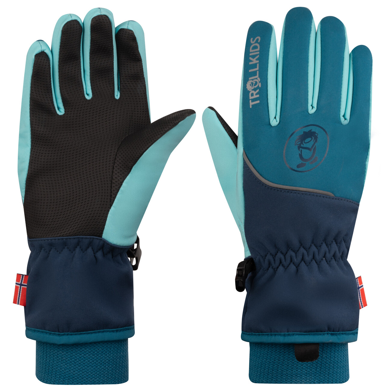 

Перчатки Trollkids Trolltunga Glove, цвет Dark Marine/Mystic Blue