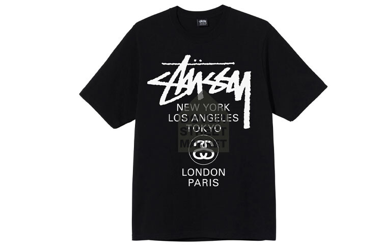 

Футболка унисекс Stussy, желтый