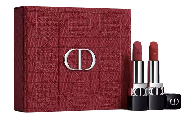 Набор губных помад Dior: №999 Legend Red + №720 Russet Red Brown
