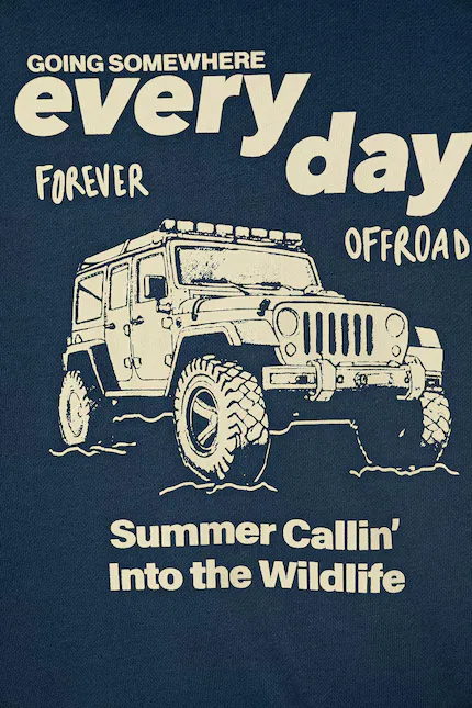 Кофта детская на молнии хлопковая United Colors of Benetton, синий — фото 3