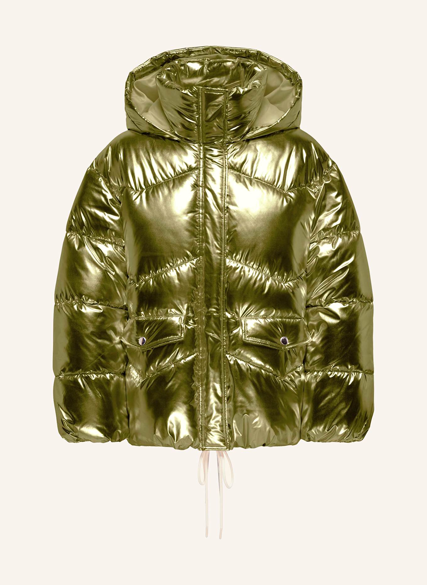 

Стеганая куртка Only, зеленый