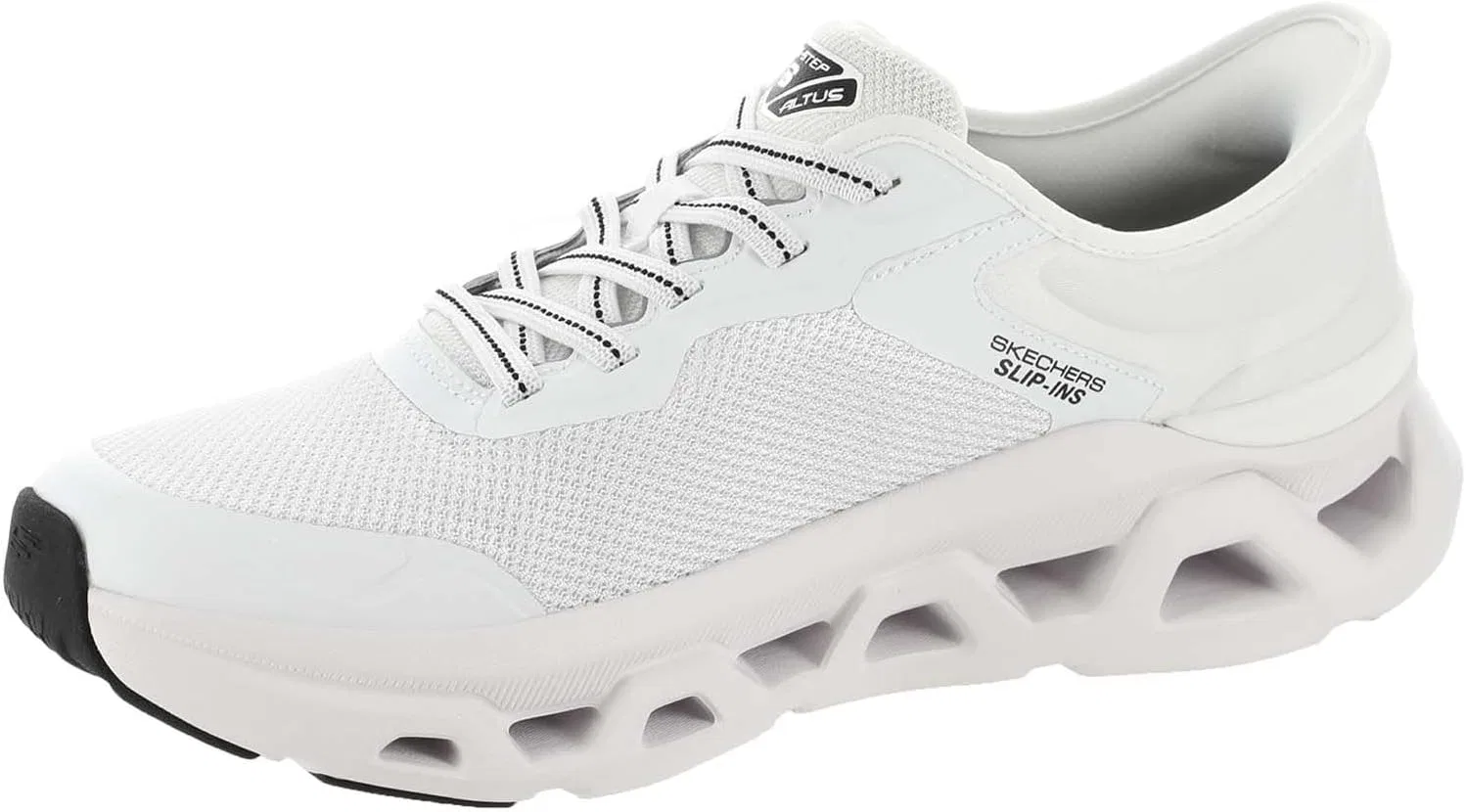 Женские кроссовки Skechers Edgeride-Turn Out, White Black — фото 4