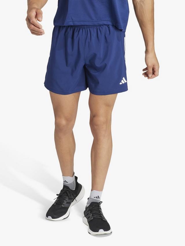 

Мужские шорты the run aeroready adidas, темно-синий