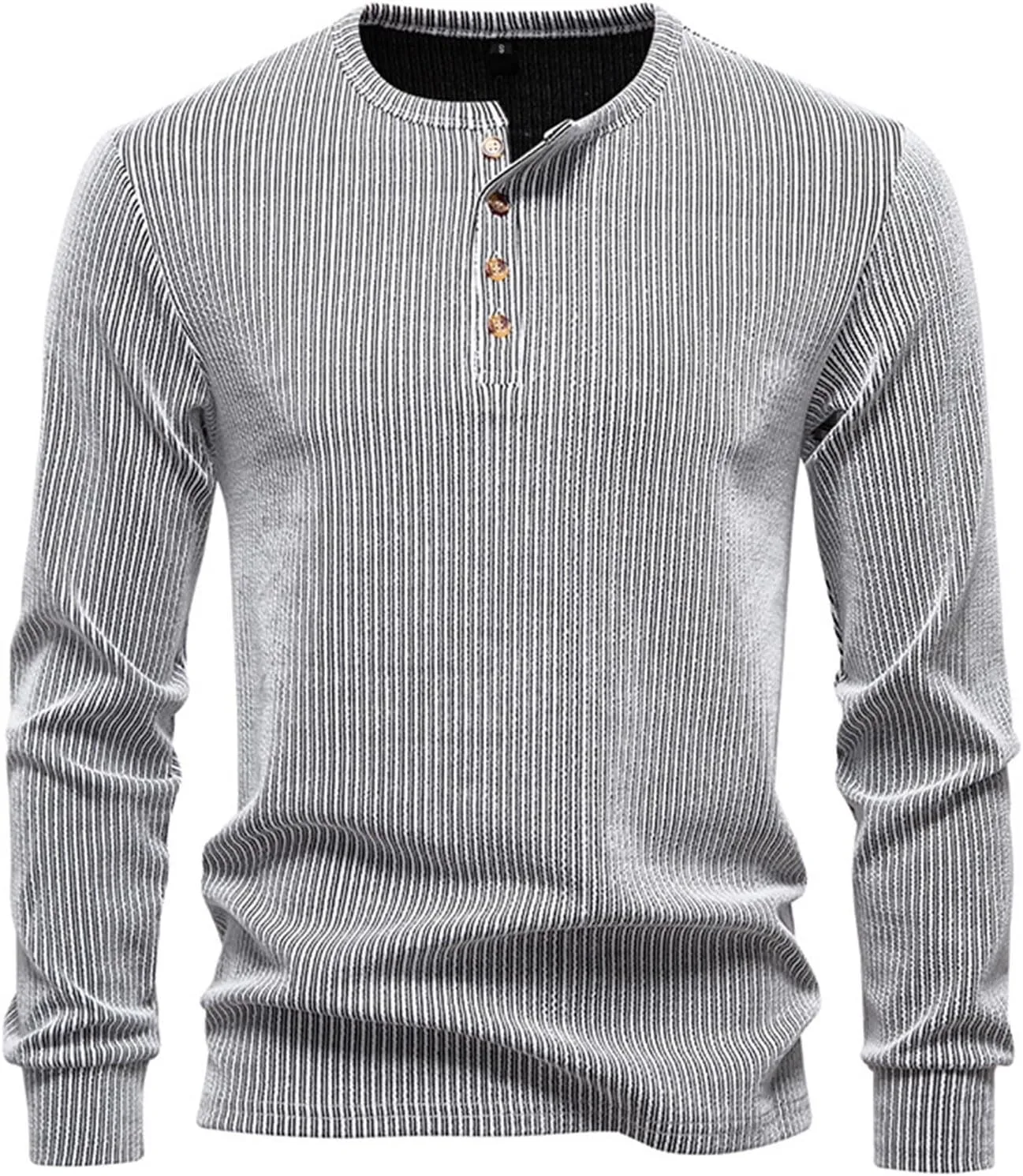 

Xiaojmake мужская футболка поло с вафельной текстурой, легкий пуловер с пуговицами