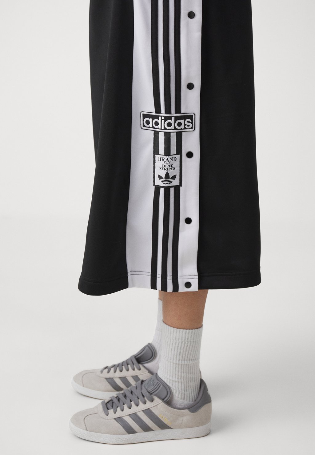 

Юбка А-силуэта Adibreak adidas Originals, черная