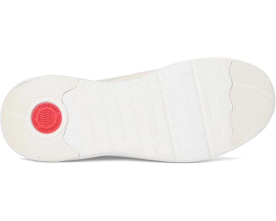 Кроссовки FitFlop Super-Q Knit Slip-Ons, цвет Paris Beige — фото 3