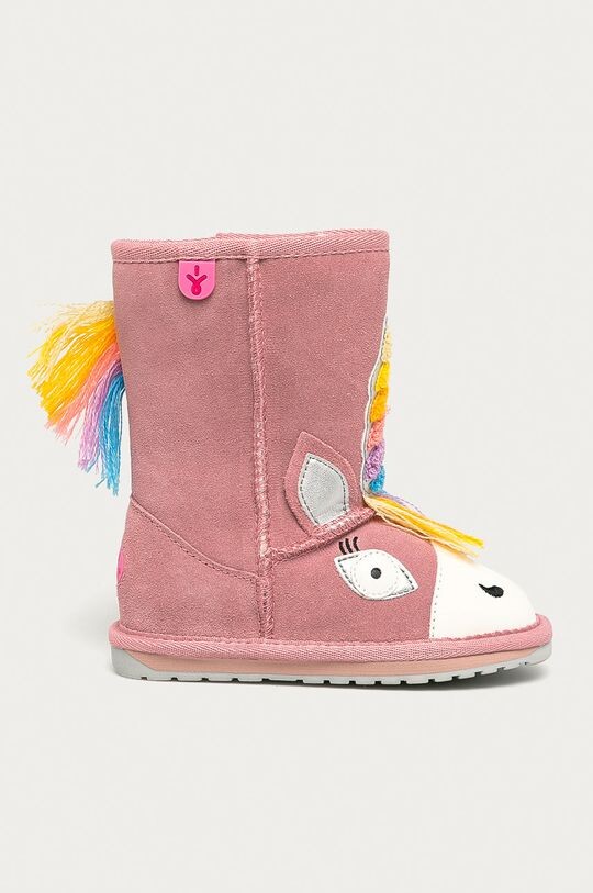 

Детские зимние ботинки Magical Unicorn Emu Australia, розовый