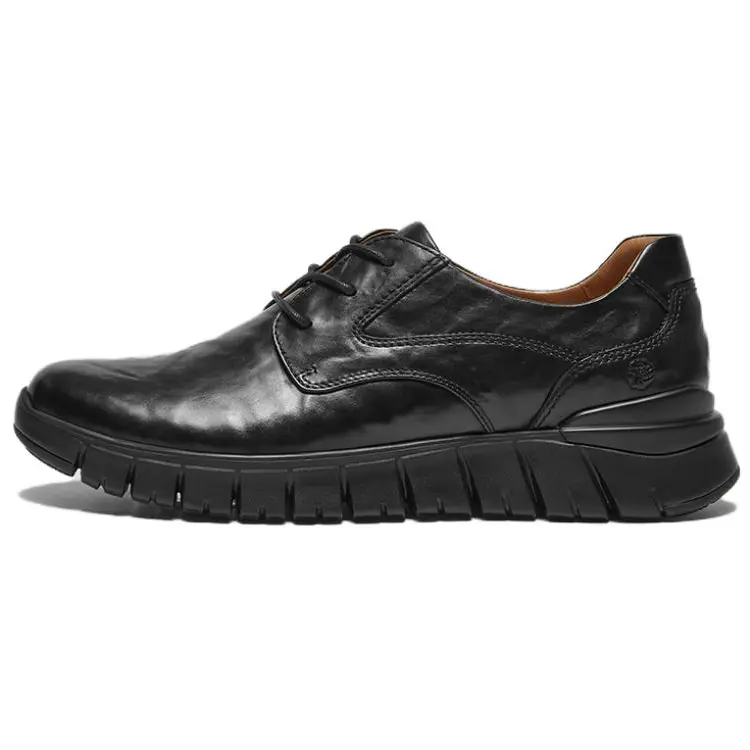 

Повседневные кожаные туфли мужские с низким верхом SKAP, Dark Brown