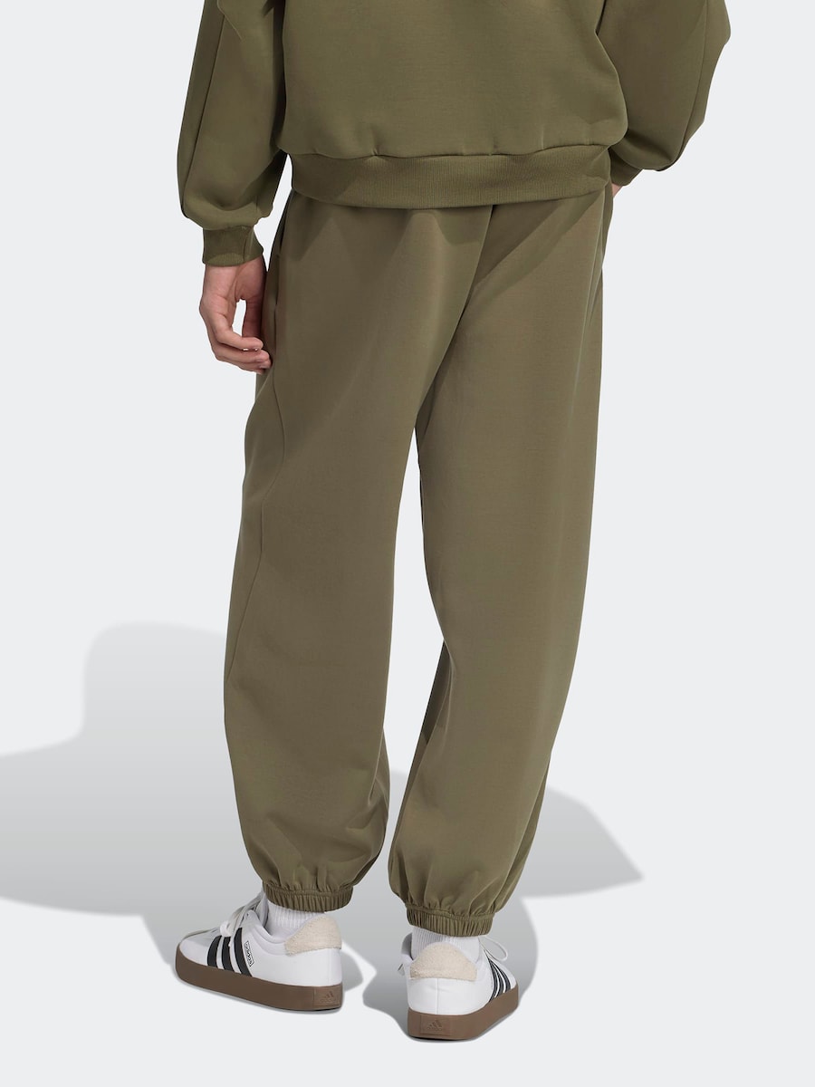 Зауженные спортивные брюки ADIDAS SPORTSWEAR Soft Luxe, хаки — фото 3