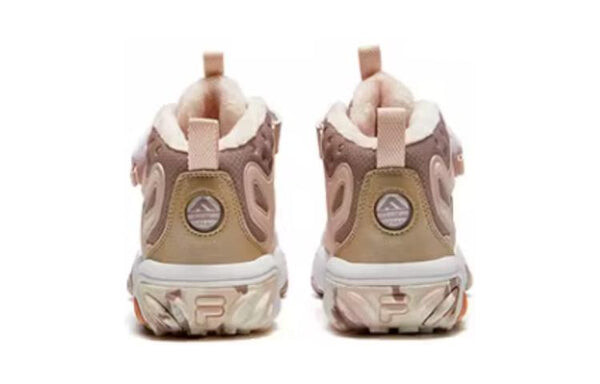 Кроссовки lifestyle high-top shoes 'pink white' Fila, розовый — фото 4