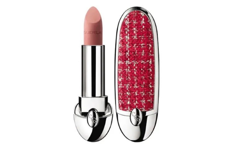 GUERLAIN Carmine Shell Vintage Edition помада-крем с эффектом матового шелка с драгоценными камнями 3,5 г, N°360+ rouge tweed shell