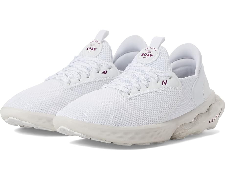 

Кроссовки New Balance Fresh Foam Roav Elite, цвет White/Light Aluminum