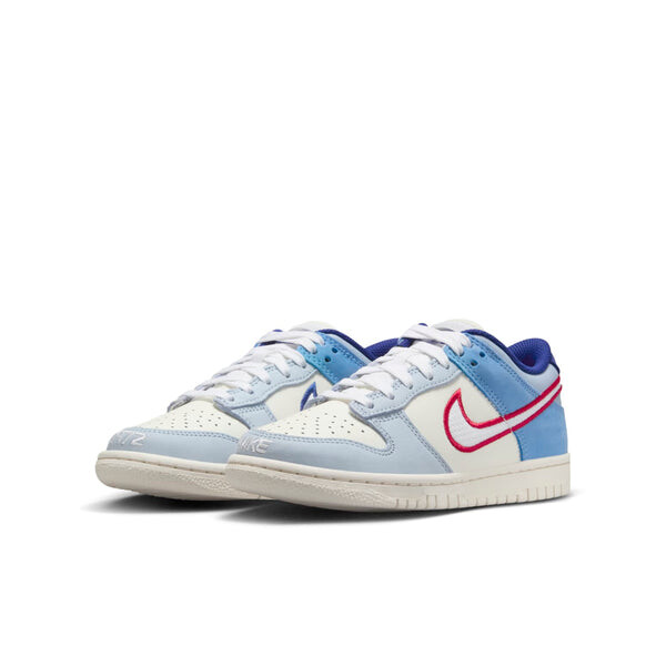 Кроссовки dunk low 'armory blue red mesh' Nike, мультиколор — фото 3