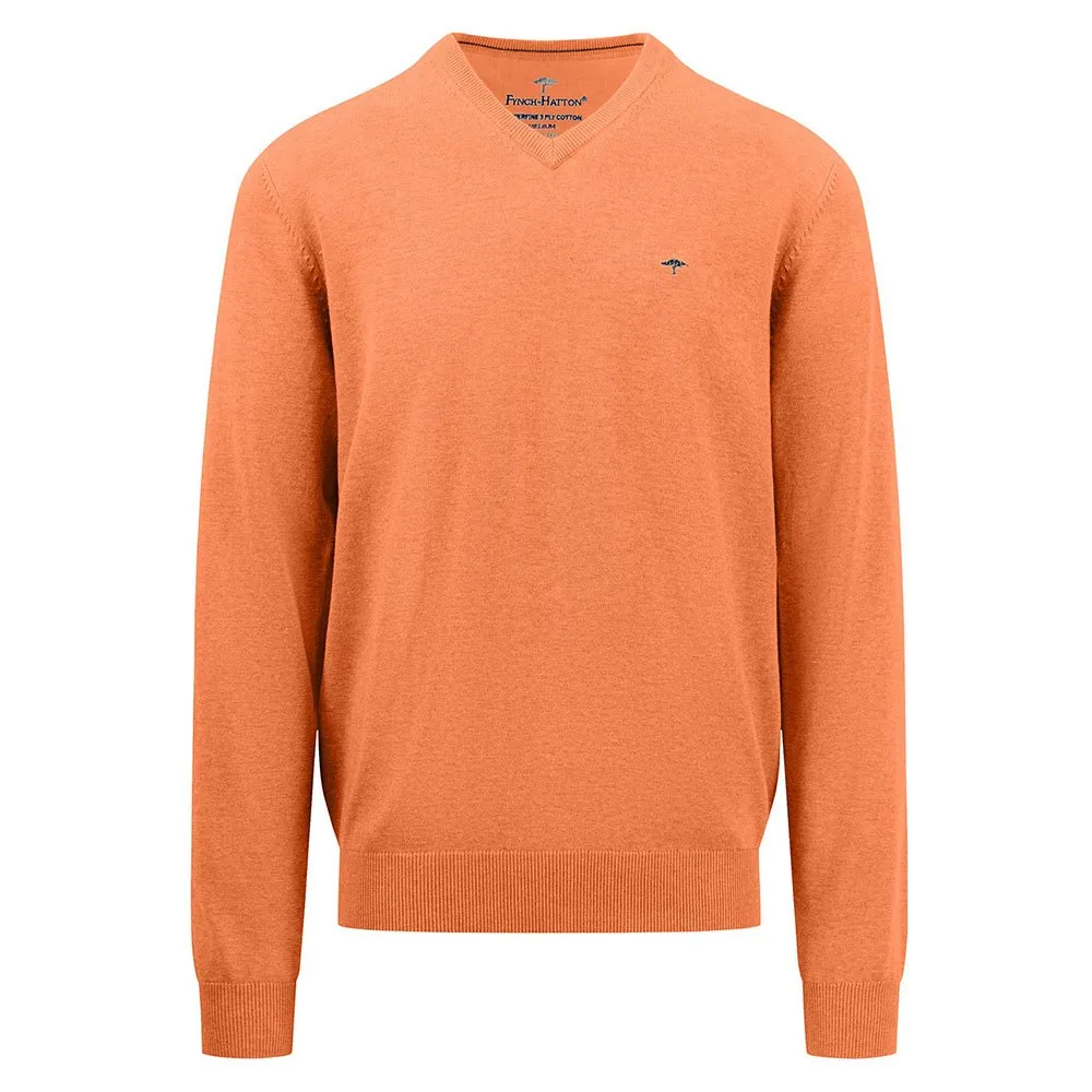 

Свитер Fynch Hatton 1413211 V Neck, оранжевый