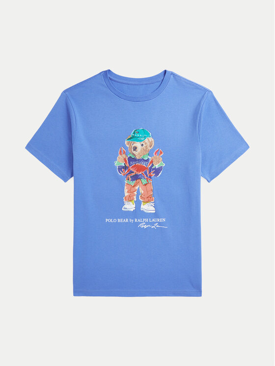 

Футболка обычного кроя 323973136001 Polo Ralph Lauren, синий
