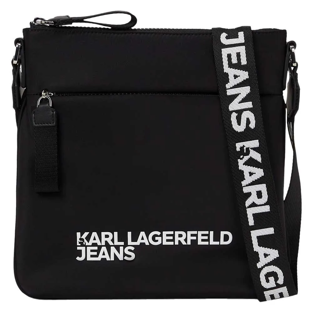 

Сумка кросс-боди Karl Lagerfeld Essential Flat, черный