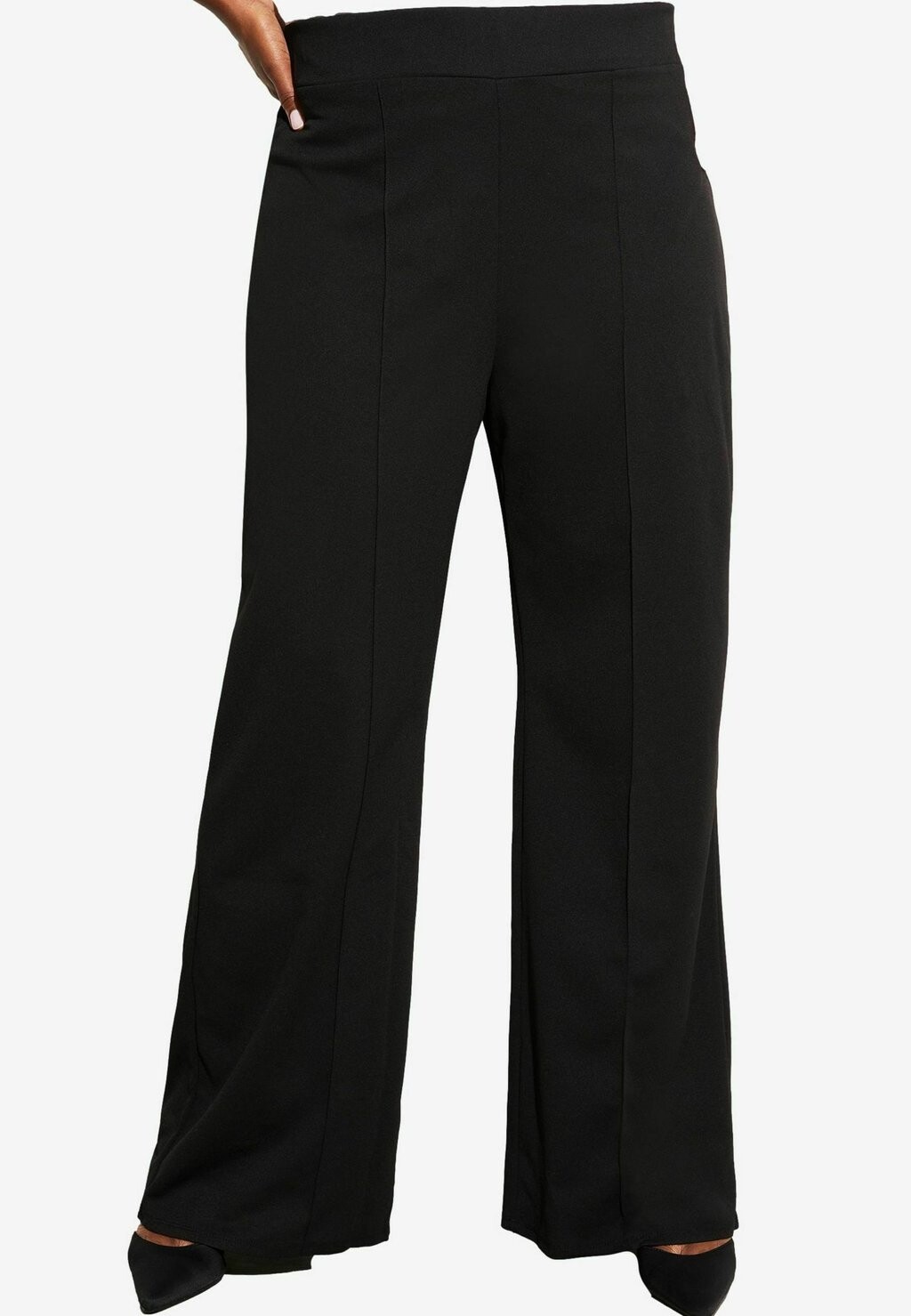 

Брюки HIGH WAIST WIDE LEG TAILORED Lipsy, черный