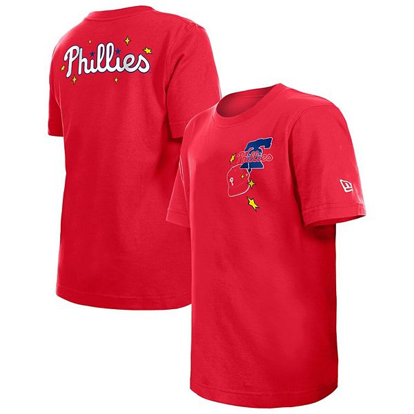 

Футболка Youth Philadelphia Phillies Stars & Cap красная New Era
