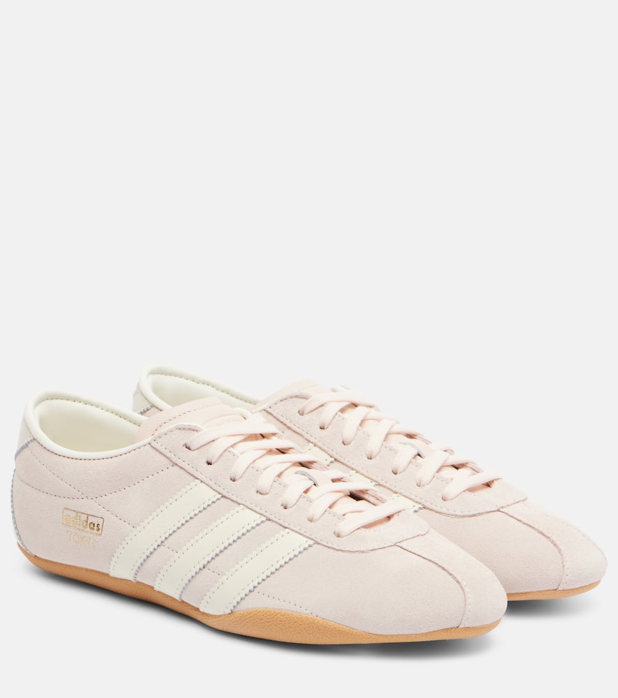 Токио замшевые кроссовки Adidas, Wonqua/Owhite/Gum3