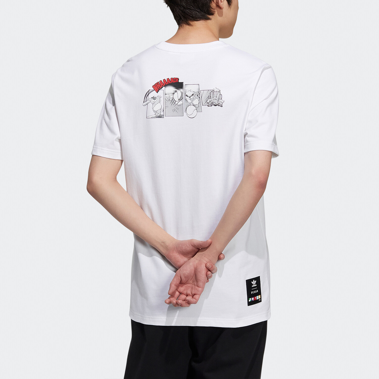 Disney X Футболка мужская белая Adidas Originals, белый — фото 3