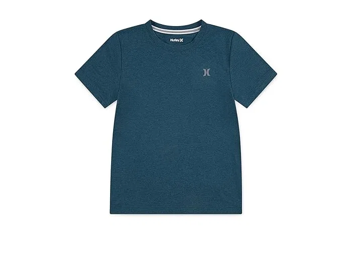 Футболка Hurley Kids H20-Dri Sunset Knit Tee, Deepwaters Heather