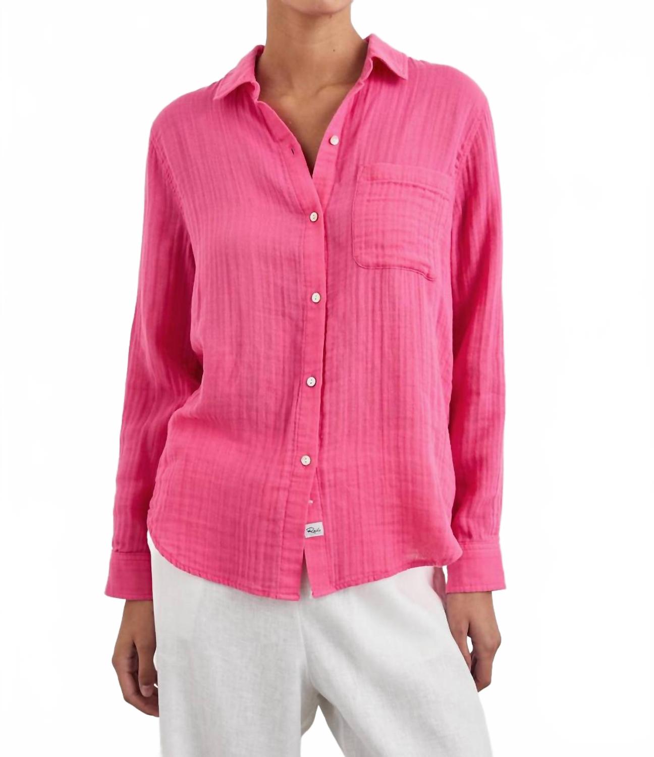 

Рубашка Ellis с пуговицами в цвете гибискуса Rails, Hibiscus