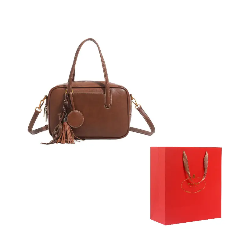 

PAYOT Синтетическая кожаная сумка через плечо Women's Burgundy/Brown/Black