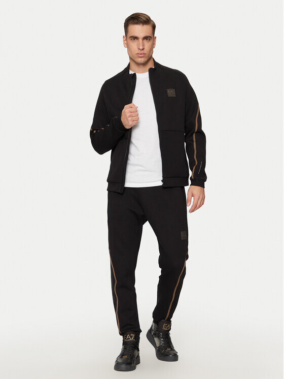 

Спортивный костюм стандартного кроя Ea7 Emporio Armani, черный