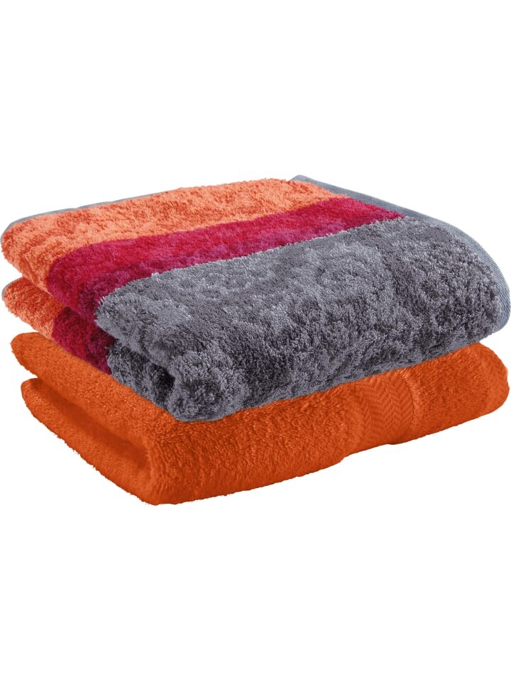 

Полотенце для ванной и душа Erwin Müller, цвет orange/grau