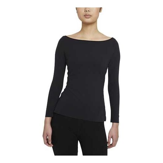 

Футболка (WMNS) Nike Training Hooded Sports Long Sleeve T-Shirt Black