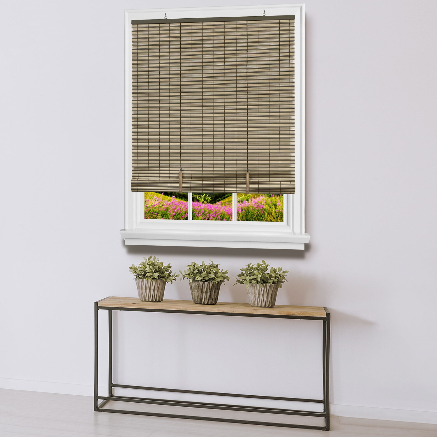 

Шторы рулонные Simple Elegance Ben&Jonah Cordless, миндально-шоколадный