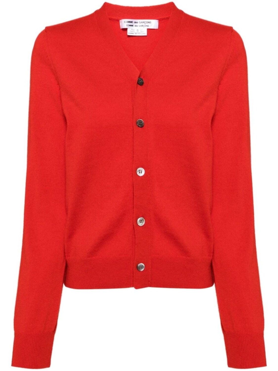 

Comme Des Garçons Comme Des Garçons кашемировый кардиган, красный