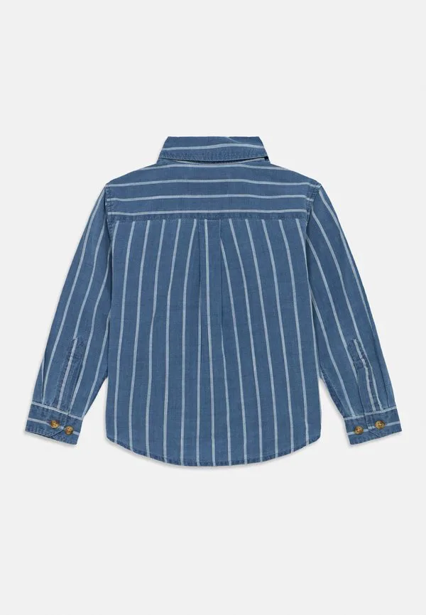 Футболка kash в полоску, детская футболка унисекс Les Deux, Denim Blue — фото 2