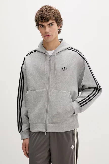 Толстовка с капюшоном Spacer Hoodie Adidas Originals, серый