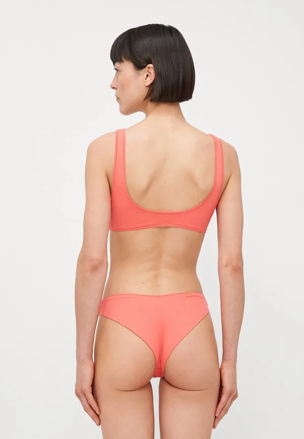 Топ от бикини-бралетта Calvin Klein Swimwear, Dazzling Coral — фото 3