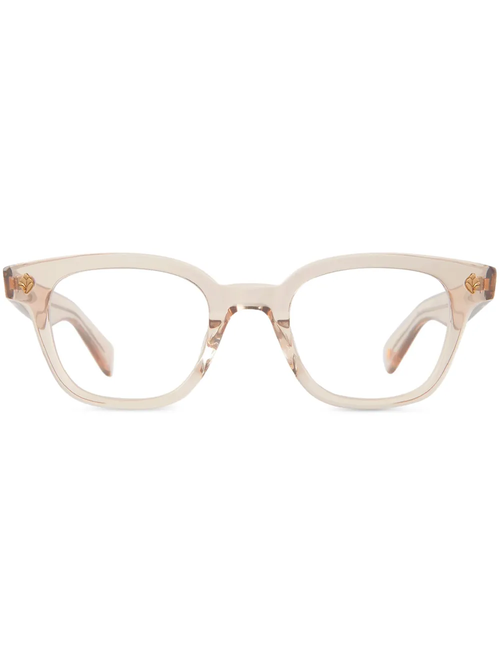 

Очки Naples Garrett Leight, коричневый