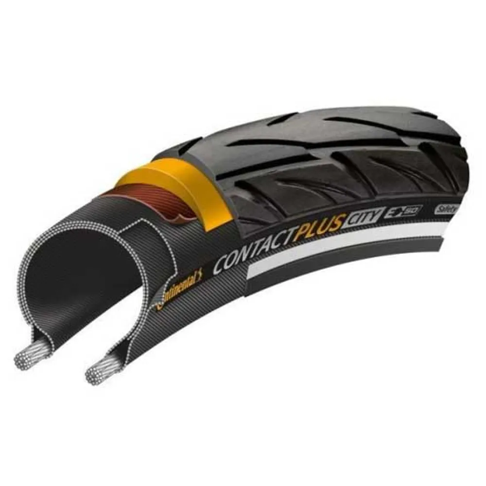 

Жесткая городская шина Continental Contact Plus City 26´´ x 47, черный