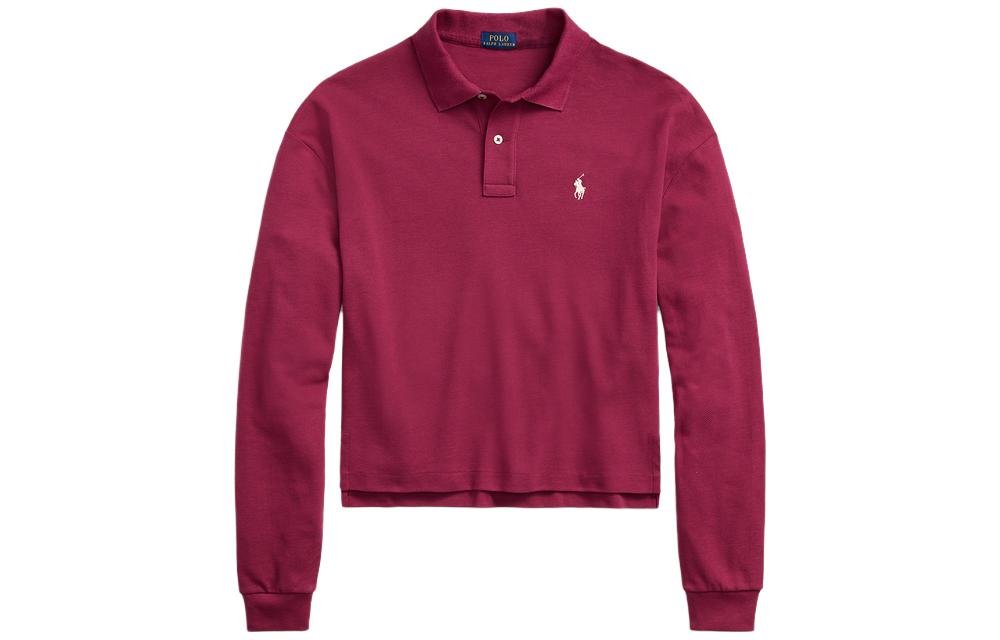 Polo Ralph Lauren Поло для женщин fuchsia — фото 3