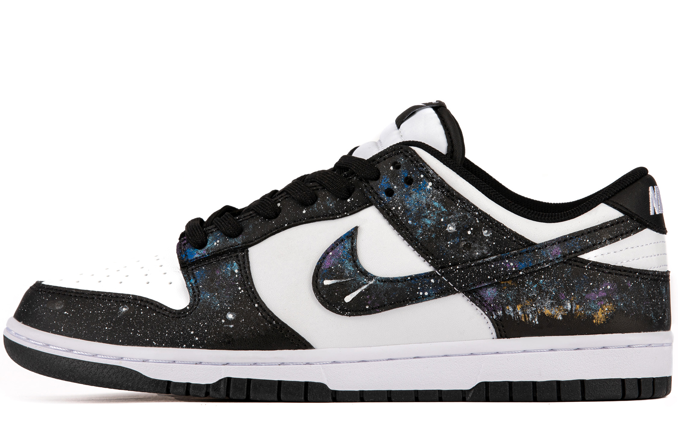 

Nike Кроссовки для скейтбординга Dunk LOW RETRO, износостойкие, низкие, мужские, черно-белые