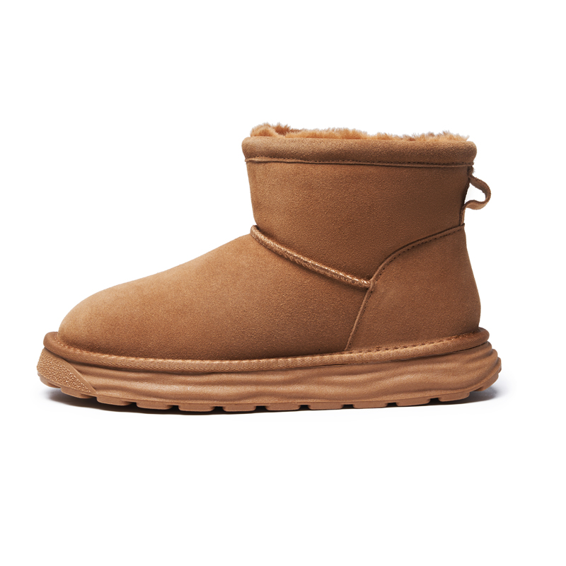 

Теплые нескользящие короткие зимние ботинки для мужчин AOKANG, Army Green