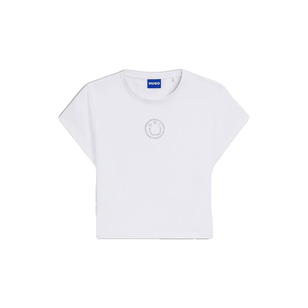 

Футболка HUGO Dome 2 10272901 синего цвета, белый, Синий, Футболка HUGO Dome 2 10272901 синего цвета, белый