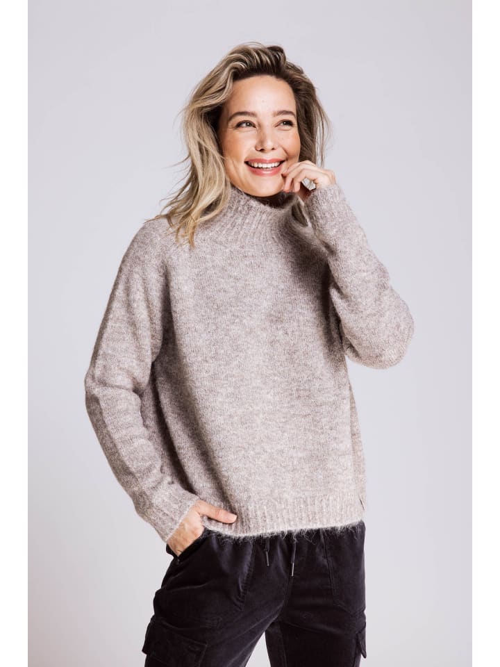 

Свитер ZHRILL, серо-коричневый