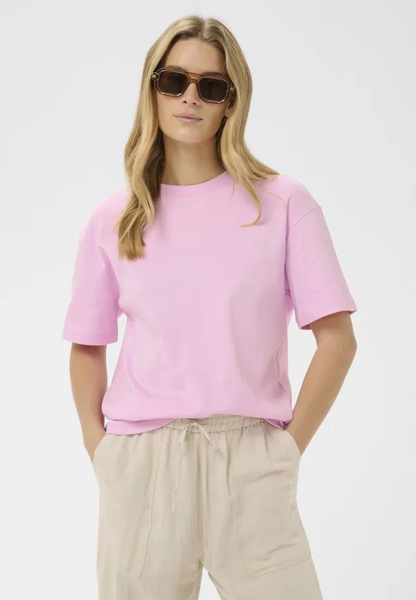 

Базовая футболка jamina Part Two, Cameo Pink, Розовый, Базовая футболка jamina Part Two, Cameo Pink