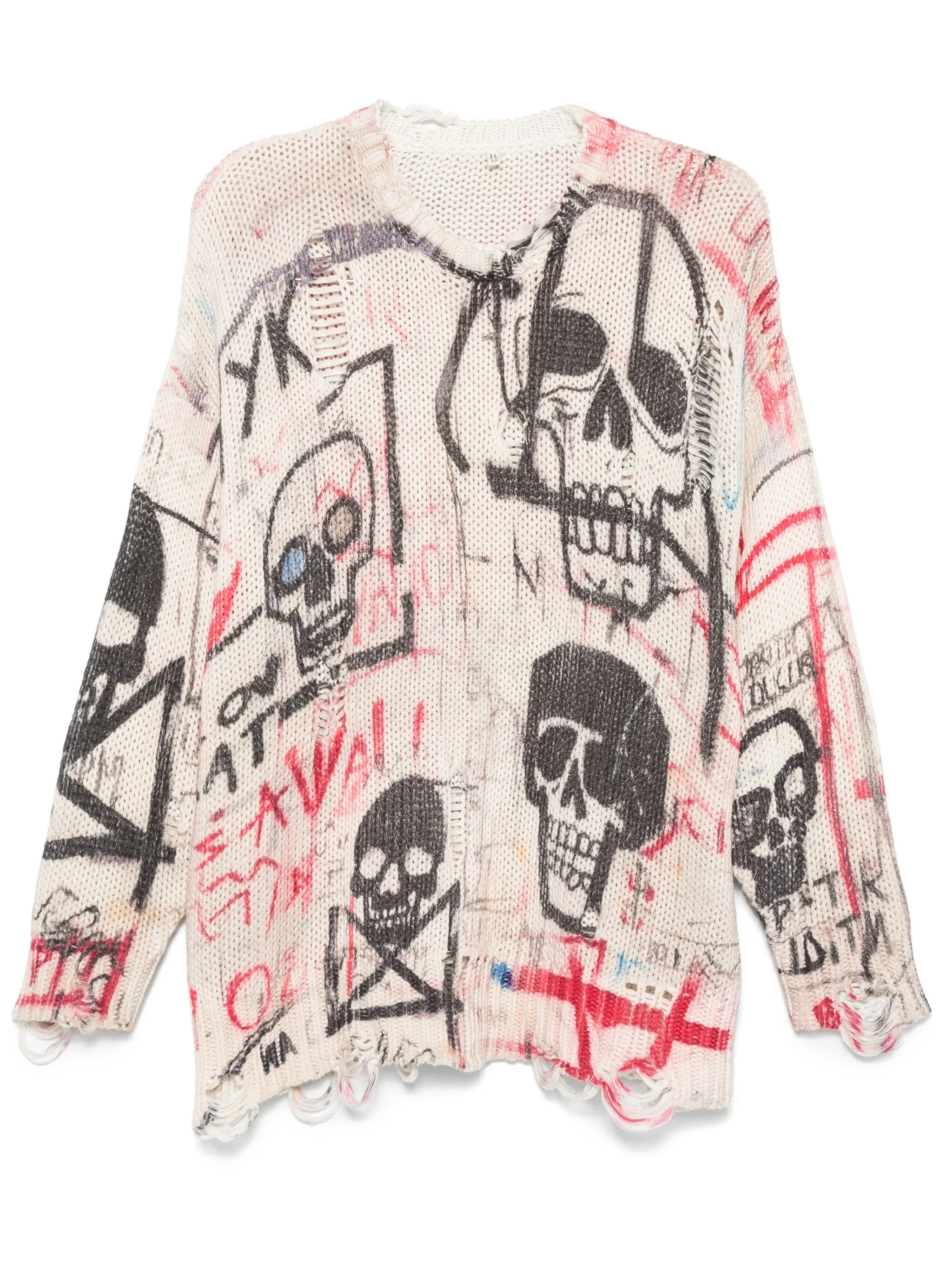 

Свитер с принтом R13, нейтральный