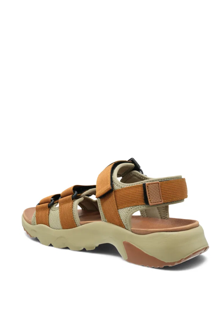 Мужские сандалии, slip-on, искусственная кожа, модель 260141281 Louis Cuppers, коричневый — фото 3