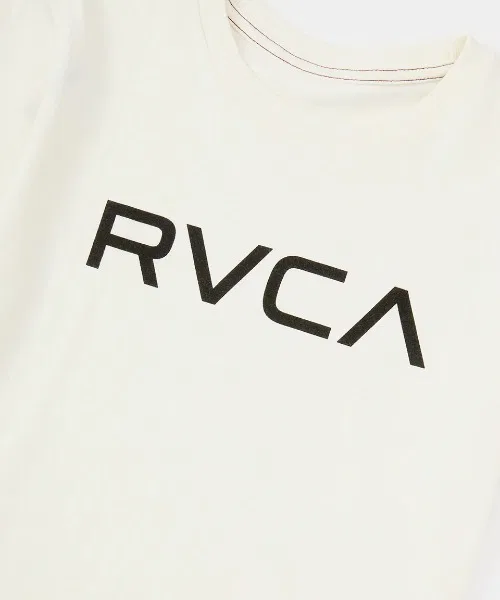 Детская футболка RVCA с коротким рукавом и логотипом — фото 3