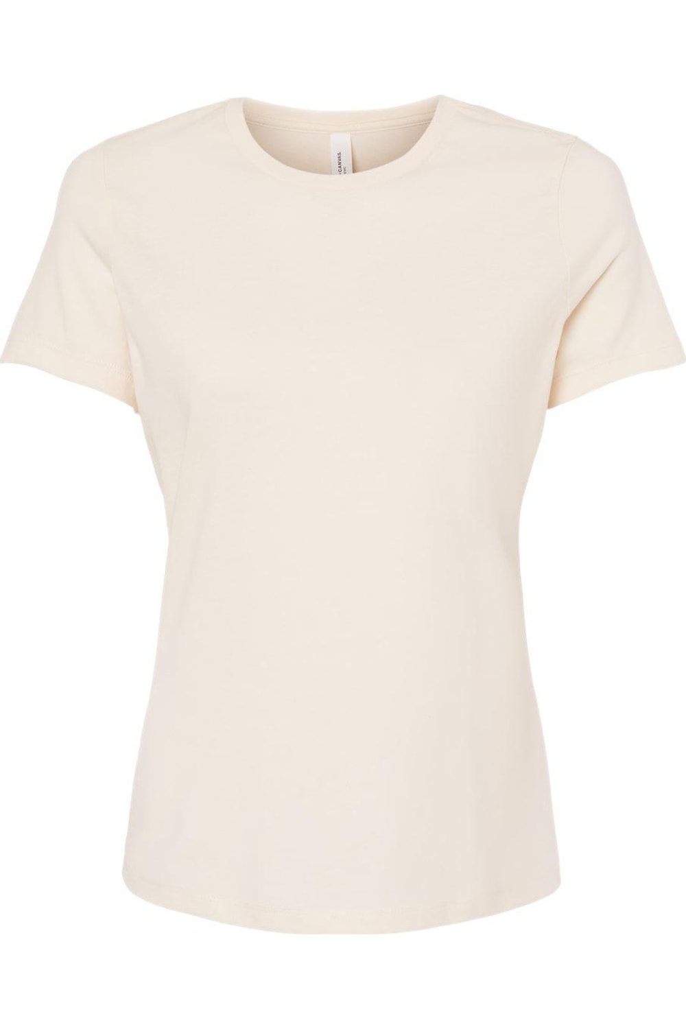 

Женская свободная футболка BELLA + CANVAS Heather CVC, цвет heather natural