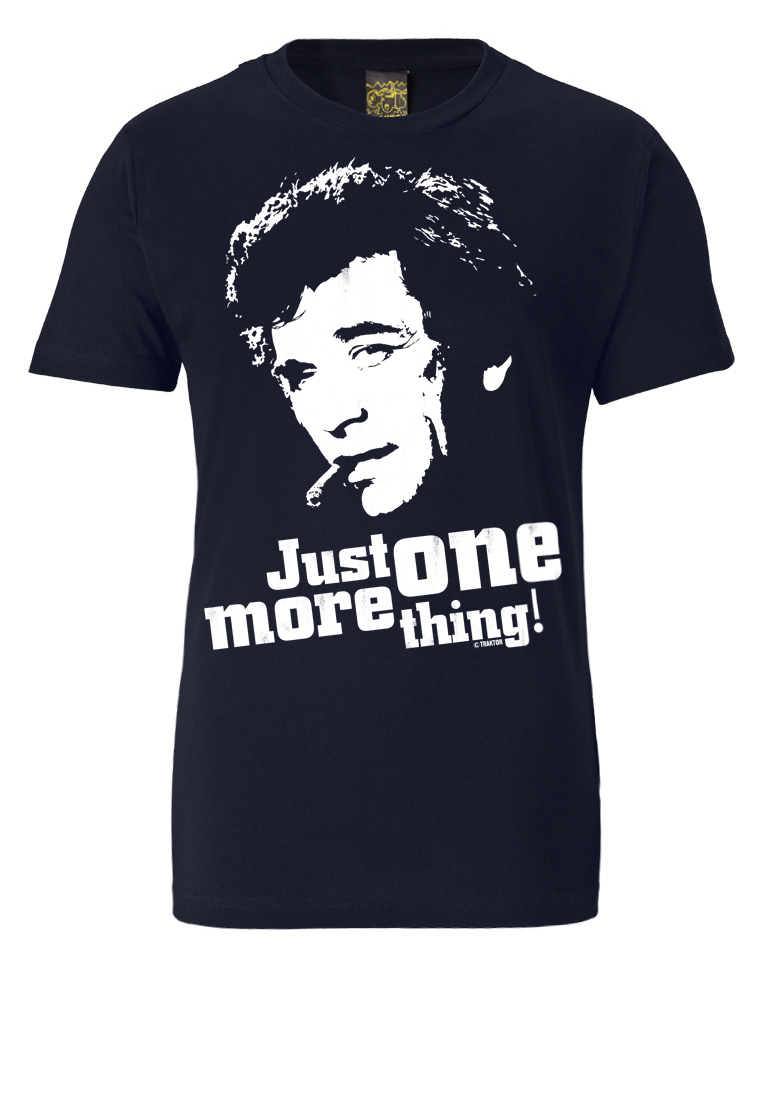 

Футболка Logoshirt Columbo Just One More Thing, темно-синий