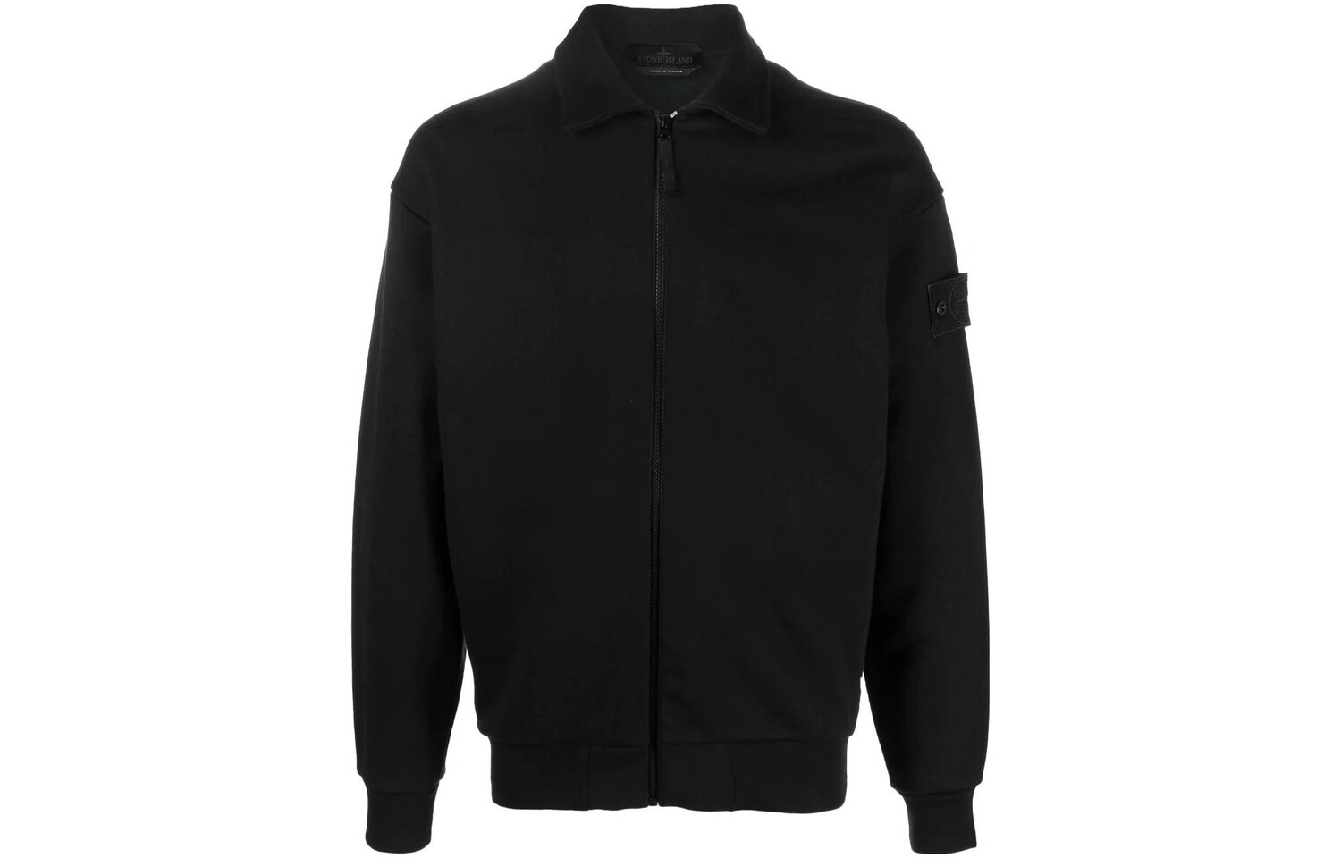 

Куртка мужская Stone Island Ghost Pieces с тканевыми вставками, черный